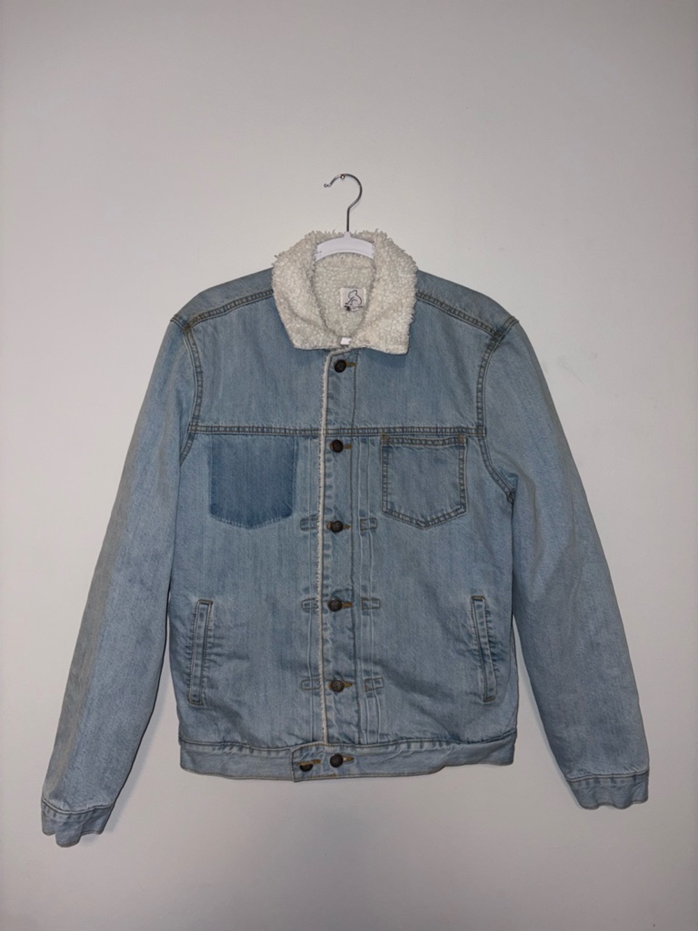 Kuwallatee ~ Sherpa-Lined Denim Trucker Jacket